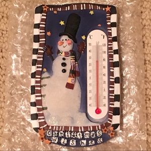 🎄 Holiday Wishes Thermometer